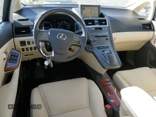 2012 Lexus HS with VIN JTHBB1BA5C2049085, listed as a Copart auction lot 80085624 with 130,558 mi miles and Salvage Title. Bid and sale history available at carsss.com. Image 8.