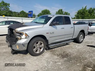 2014 Ram 1500 Big Horn z VIN 1C6RR7GT1ES170764, wystawiony jako Copart lot #56974845 z przebiegiem Nie podano mil oraz Szkoda całkowita • Salvage title. Historia ofert i sprzedaży dostępna na DreamBid. Obrazek 1.