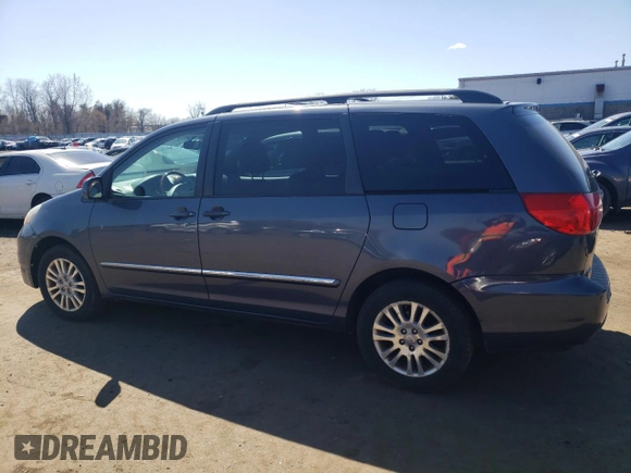 2009 Toyota Sienna XLE with VIN 5TDBK22CX9S027125, listed as a Copart auction lot 51850075 with 197,006 mi miles and Salvage Title. Bid and sale history available at DreamBid. Image 2.