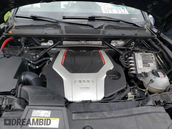 2018 Audi SQ5 with VIN WA1C4BFY5J2160840, listed as a Copart auction lot 59074103 with 48,523 mi miles and . Bid and sale history available at DreamBid. Image 11.