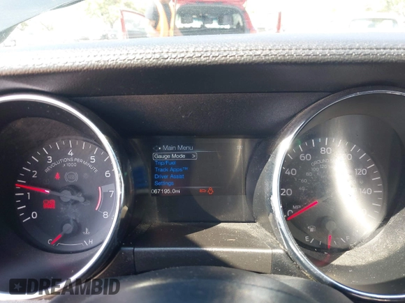 2017 Ford Mustang EcoBoost with VIN 1FA6P8TH1H5255881, listed as a IAAI auction lot 42060326 with 67,195 mi miles. Bid and sale history available at carsss.com. Image 7.