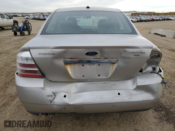 2008 Ford Taurus Limited with VIN 1FAHP28W18G110177, listed as a Copart auction lot 74903664 with 250,788 mi miles and Salvage title. Bid and sale history available at DreamBid. Image 6.