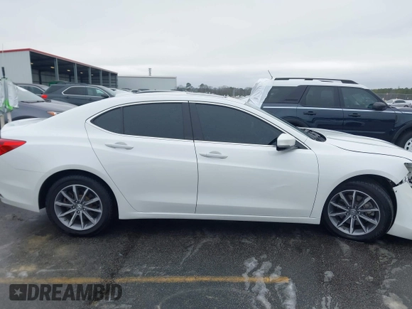 2020 Acura TLX with VIN 19UUB1F39LA003045, listed as a IAAI auction lot 41508499 with 83,326 mi miles. Bid and sale history available at carsss.com. Image 13.