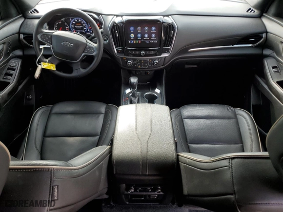 2022 Chevrolet Traverse Premier with VIN 1GNEVKKW4NJ127170, listed as a Copart auction lot 72755974 with 52,949 mi miles and Salvage Title. Bid and sale history available at carsss.com. Image 8.