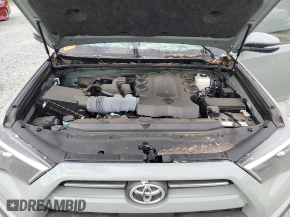 2023 Toyota 4Runner TRD Sport with VIN JTESU5JR5P6172096, listed as a Copart auction lot 75617604 with 11,061 mi miles and Salvage title. Bid and sale history available at DreamBid. Image 12.