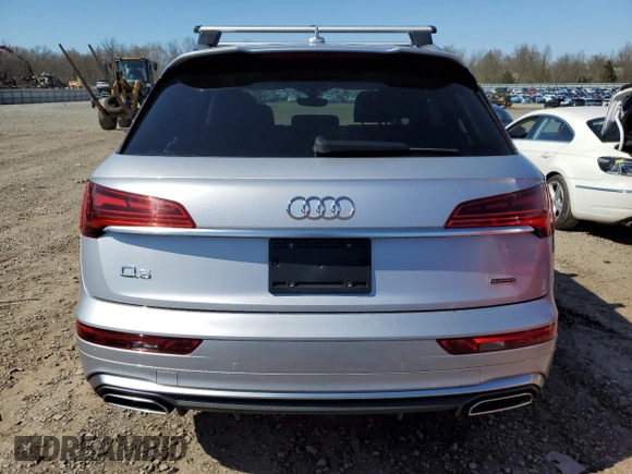2023 Audi Q5 S line Premium with VIN WA1GAAFY9P2012980, listed as a Copart auction lot 52747465 with 59,690 mi miles and Salvage Title. Bid and sale history available at carsss.com. Image 6.