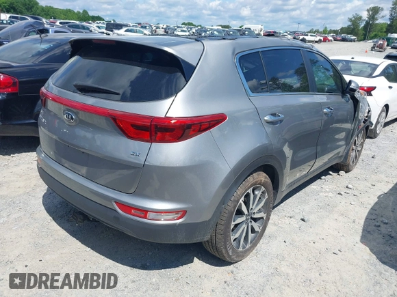2019 Kia Sportage EX with VIN KNDPN3AC5K7591849, listed as a IAAI auction lot 42166917 with 50,984 mi miles and . Bid and sale history available at DreamBid. Image 4.