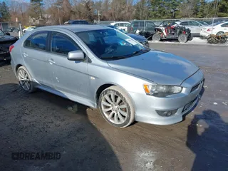 2011 Mitsubishi Lancer GTS with VIN JA32X8HW4BU035632, listed as a IAAI auction lot 41680740 with 134,477 mi miles and . Bid and sale history available at carsss.com. Image 1.
