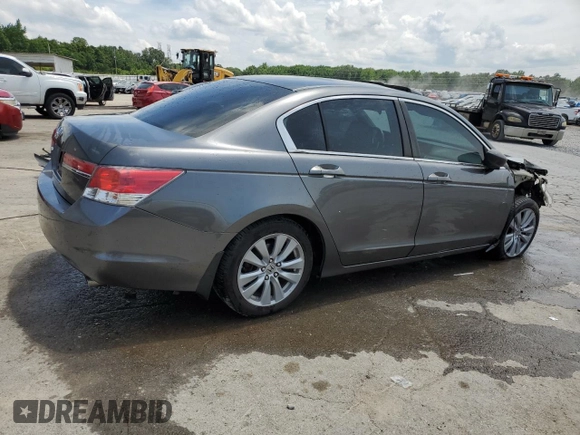 2011 Honda Accord EX with VIN 1HGCP2F70BA006999, listed as a Copart auction lot 60679345 with 264,275 mi miles and Salvage title. Bid and sale history available at DreamBid. Image 3.