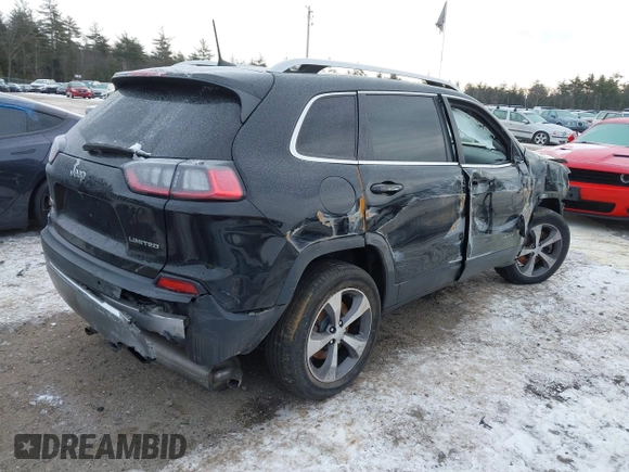 2020 Jeep Cherokee Limited z VIN 1C4PJMDX1LD574839, wystawiony jako IAAI lot #41350805 z przebiegiem 77 430 mil mil oraz . Historia ofert i sprzedaży dostępna na DreamBid. Obrazek 4.