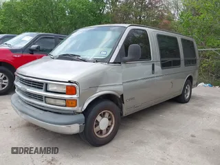 2000 Chevrolet Express Cargo Van w/YF7 with VIN 1GBFG15R6Y1176841, listed as a IAAI auction lot 41943022 with 428,908 mi miles. Bid and sale history available at carsss.com. Image 2.