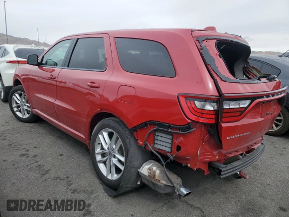 2022 Dodge Durango GT Plus with VIN 1C4RDHDG1NC102530, listed as a Copart auction lot 49162635 with 32,490 mi miles and Salvage Title. Bid and sale history available at DreamBid. Image 2.
