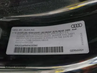2015 Audi S5 Premium Plus z VIN WAUCGAFR4FA030980, wystawiony jako Copart lot #83390824 z przebiegiem 202 651 mil mil oraz Szkoda całkowita • Salvage title. Historia ofert i sprzedaży dostępna na DreamBid. Obrazek 14.