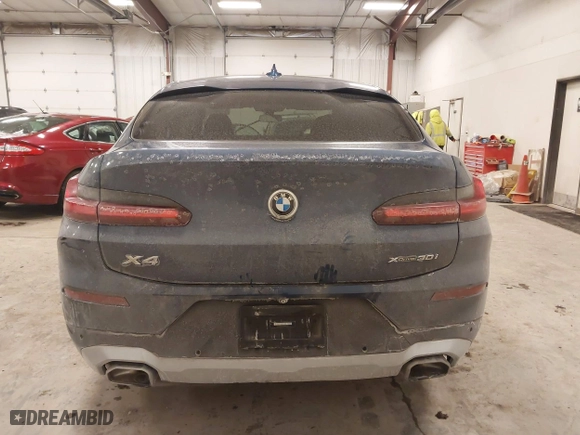 2023 BMW X4 xDrive30i with VIN 5UX33DT01P9R31277, listed as a IAAI auction lot 41618617 with 23,952 mi miles. Bid and sale history available at carsss.com. Image 16.
