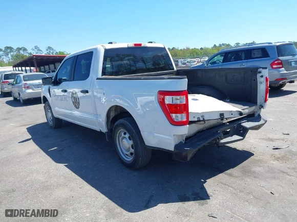 2023 Ford F-150 XL with VIN 1FTEW1CB7PKD66088, listed as a IAAI auction lot 41886840 with 78,758 mi miles. Bid and sale history available at carsss.com. Image 3.