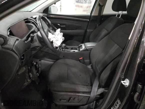 2022 Hyundai Tucson SEL with VIN 5NMJFCAE3NH031670, listed as a Copart auction lot 51646935 with 26,721 mi miles and Salvage Title. Bid and sale history available at DreamBid. Image 7.