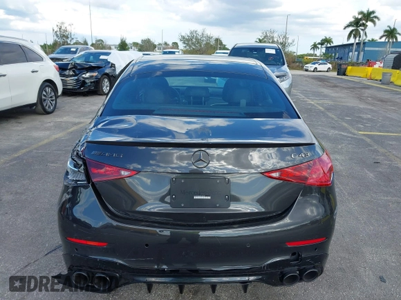 2024 Mercedes-Benz C 43 AMG with VIN W1KAF8HB6RR185662, listed as a IAAI auction lot 41699577 with 7,044 mi miles and . Bid and sale history available at DreamBid. Image 15.