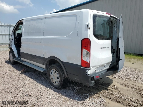 2021 Ford Transit Cargo Van with VIN 1FTBR1Y84MKA35617, listed as a Copart auction lot 56629234 with 0 mi miles. Bid and sale history available at carsss.com. Image 2.