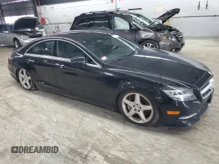 2014 Mercedes-Benz CLS 550 with VIN WDDLJ9BB7EA116607, listed as a Copart auction lot 63664765 with 94,014 mi miles and Clean title. Bid and sale history available at DreamBid. Image 4.