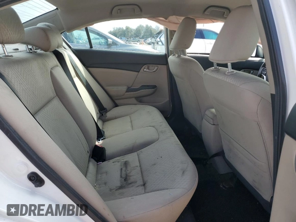 2014 Honda Civic Sedan LX with VIN 19XFB2F51EE274373, listed as a Copart auction lot 45247455 with 84,443 mi miles and Salvage Title. Bid and sale history available at carsss.com. Image 10.