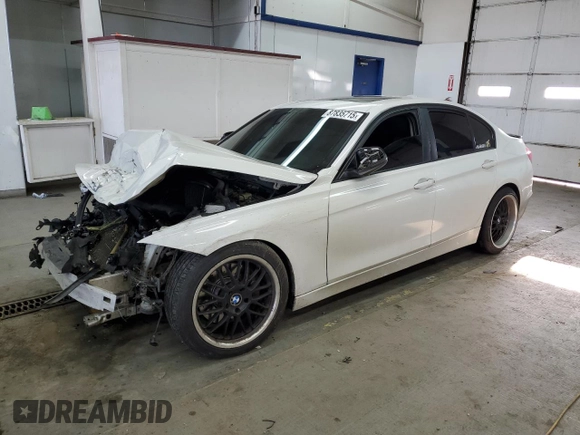 2012 BMW 3 Series 335i with VIN WBA3A9C59CF269862, listed as a Copart auction lot 87835715 with Not provided miles and Salvage title. Bid and sale history available at DreamBid. Image 1.