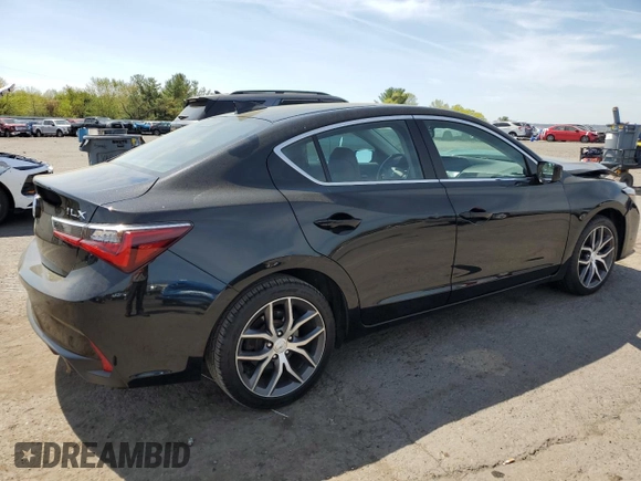 2019 Acura ILX Premium with VIN 19UDE2F71KA009226, listed as a Copart auction lot 54064895 with 77,540 mi miles and Salvage title. Bid and sale history available at DreamBid. Image 3.