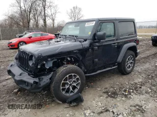 2024 Jeep Wrangler Sport with VIN 1C4PJXAN0RW183618, listed as a Copart auction lot 85558164 with 8,050 mi miles and Clean title. Bid and sale history available at DreamBid. Image 1.