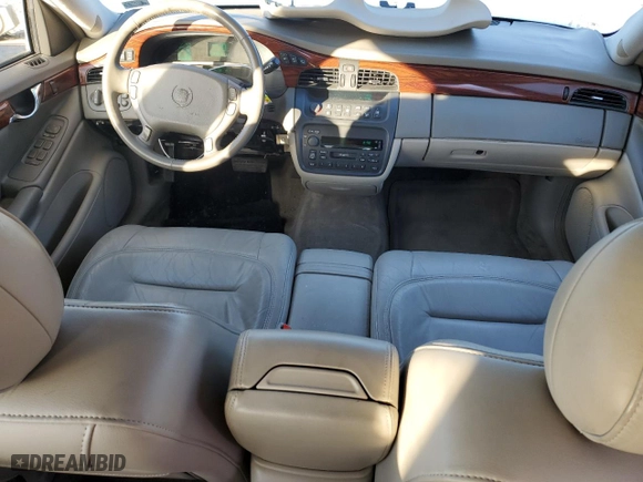 2000 Cadillac DeVille with VIN 1G6KD54Y1YU254446, listed as a Copart auction lot 86761204 with 48,272 mi miles and Salvage Title. Bid and sale history available at carsss.com. Image 8.