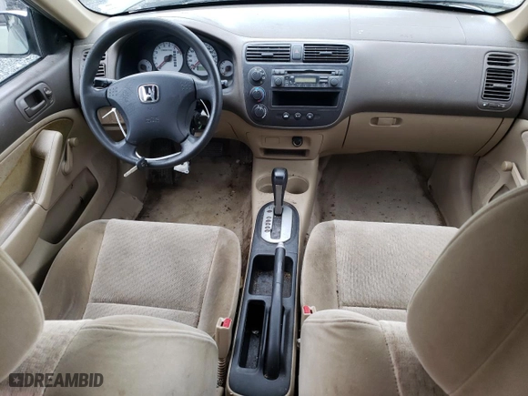 2003 Honda Civic DX with VIN 2HGES16453H906694, listed as a Copart auction lot 60205664 with 379,495 mi miles and Clean Title. Bid and sale history available at carsss.com. Image 8.