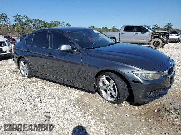 2015 BMW 3 Series 320i with VIN WBA3B1G57FNT63175, listed as a Copart auction lot 46823715 with 69,511 mi miles and Salvage Title. Bid and sale history available at carsss.com. Image 4.