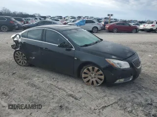 2011 Buick Regal CXL Turbo TO7 with VIN W04G15GV5B1078355, listed as a Copart auction lot 89405175 with 171,231 mi miles and Salvage Title. Bid and sale history available at carsss.com. Image 4.