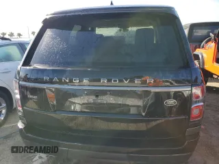 2022 Land Rover Range Rover Westminster with VIN SALGS2RU9NA462500, listed as a Copart auction lot 74475684 with 22,817 mi miles and Non repairable. Bid and sale history available at DreamBid. Image 6.