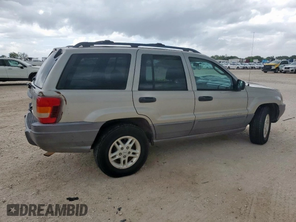 2003 Jeep Grand Cherokee Laredo with VIN 1J4GX48S13C609036, listed as a Copart auction lot 63143505 with 127,188 mi miles and Clean title. Bid and sale history available at DreamBid. Image 3.