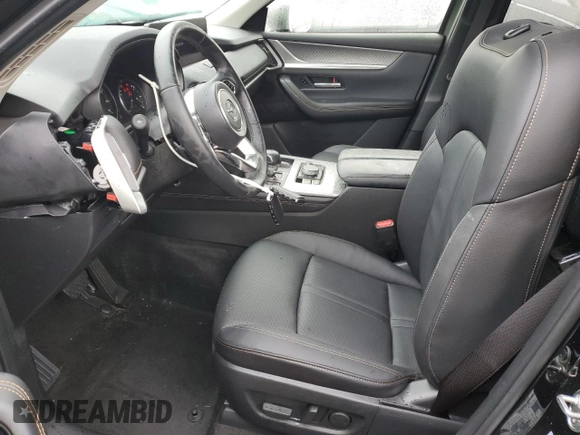 2025 Mazda CX-70 Preferred with VIN JM3KJBHD1S1120421, listed as a Copart auction lot 55857365 with 2,585 mi miles and Salvage title. Bid and sale history available at DreamBid. Image 7.