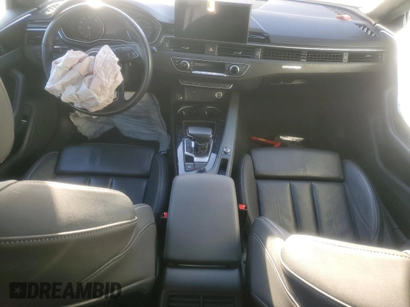 2022 Audi A5 Sportback S line Premium with VIN WAUDACF58NA009238, listed as a Copart auction lot 42725495 with 76,798 mi miles and Salvage Title. Bid and sale history available at carsss.com. Image 8.