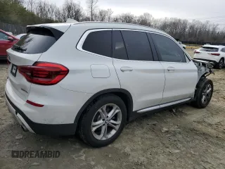 2020 BMW X3 sDrive30i with VIN 5UXTY3C03LLU72584, listed as a Copart auction lot 44106795 with 77,594 mi miles and Salvage Title. Bid and sale history available at carsss.com. Image 3.