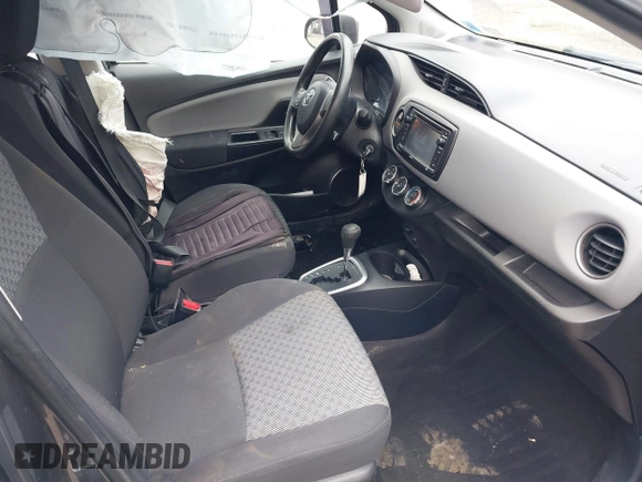 2015 Toyota Yaris L with VIN VNKKTUD33FA036237, listed as a IAAI auction lot 41710224 with 77,394 mi miles. Bid and sale history available at carsss.com. Image 5.