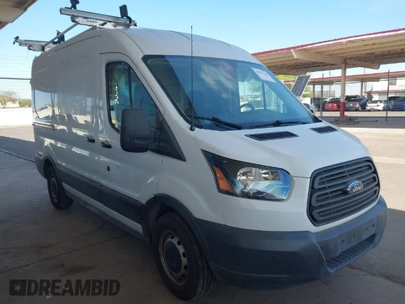 2018 Ford Transit with VIN 1FTYE1CM7JKB09229, listed as a IAAI auction lot 41851224 with 33,916 mi miles and . Bid and sale history available at DreamBid. Image 1.