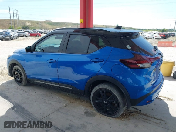 2021 Nissan Kicks SR with VIN 3N1CP5DV2ML498807, listed as a IAAI auction lot 41880588 with 92,794 mi miles and . Bid and sale history available at DreamBid. Image 14.