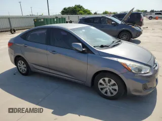 2016 Hyundai Accent SE with VIN KMHCT4AE5GU057587, listed as a Copart auction lot 53142205 with 139,155 mi miles and Clean Title. Bid and sale history available at DreamBid. Image 4.