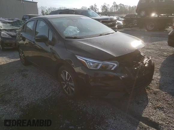 2021 Nissan Versa SV with VIN 3N1CN8EV9ML844776, listed as a Copart auction lot 50753985 with 119,635 mi miles and Salvage title. Bid and sale history available at DreamBid. Image 12.