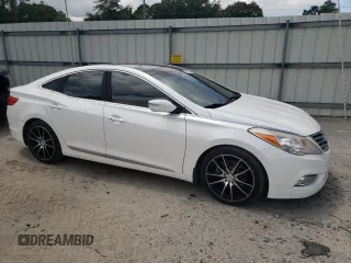 2013 Hyundai Azera with VIN KMHFH4JG3DA198543, listed as a Copart auction lot 68911314 with 152,602 mi miles and Salvage Title. Bid and sale history available at carsss.com. Image 4.