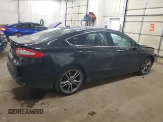 2013 Ford Fusion Titanium with VIN 3FA6P0K93DR341938, listed as a Copart auction lot 50598445 with 173,917 mi miles and Salvage Title. Bid and sale history available at DreamBid. Image 3.
