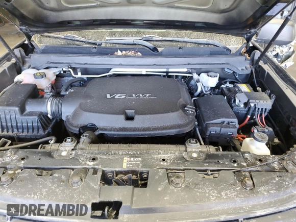 2021 Chevrolet Colorado 4WD Work Truck with VIN 1GCGTBEN5M1232938, listed as a Copart auction lot 46989995 with 23,547 mi miles and Salvage title. Bid and sale history available at DreamBid. Image 11.