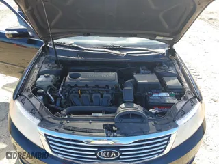 2009 Kia Optima LX with VIN KNAGE228895356661, listed as a IAAI auction lot 41821857 with 124,692 mi miles. Bid and sale history available at carsss.com. Image 10.