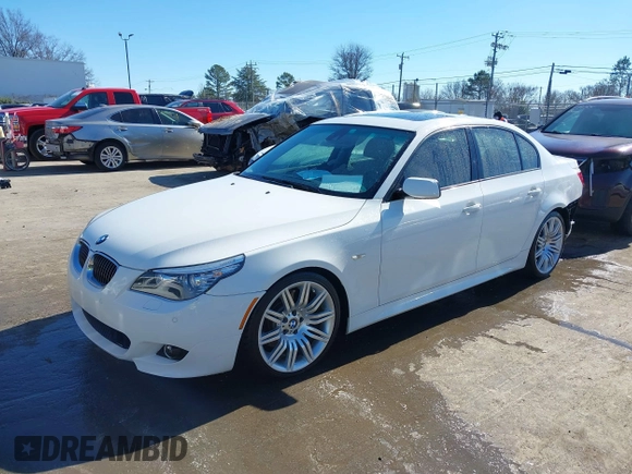 2008 BMW 5 Series 550i with VIN WBANW53588CT54008, listed as a IAAI auction lot 41586487 with 81,351 mi miles. Bid and sale history available at carsss.com. Image 17.