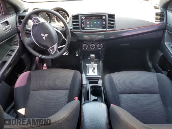 2017 Mitsubishi Lancer ES with VIN JA32U2FU1HU013832, listed as a Copart auction lot 67663804 with 130,074 mi miles and Salvage Title. Bid and sale history available at carsss.com. Image 8.