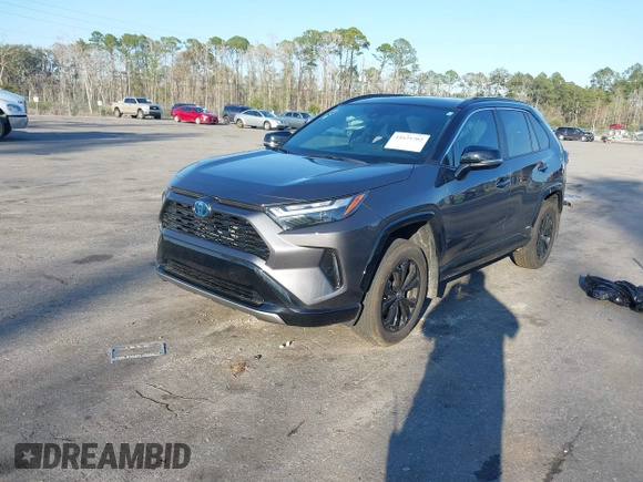 2024 Toyota RAV4 Hybrid XSE with VIN 2T3E6RFV0RW068643, listed as a IAAI auction lot 41621702 with 10,332 mi miles. Bid and sale history available at carsss.com. Image 17.