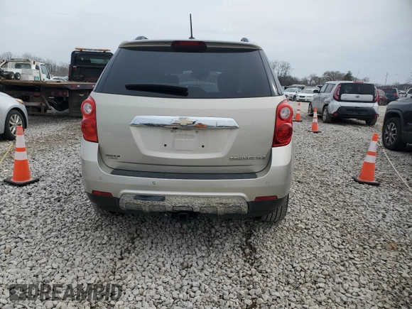 2015 Chevrolet Equinox LTZ with VIN 2GNALDEK1F6138909, listed as a Copart auction lot 49433425 with 158,600 mi miles and Salvage Title. Bid and sale history available at carsss.com. Image 6.