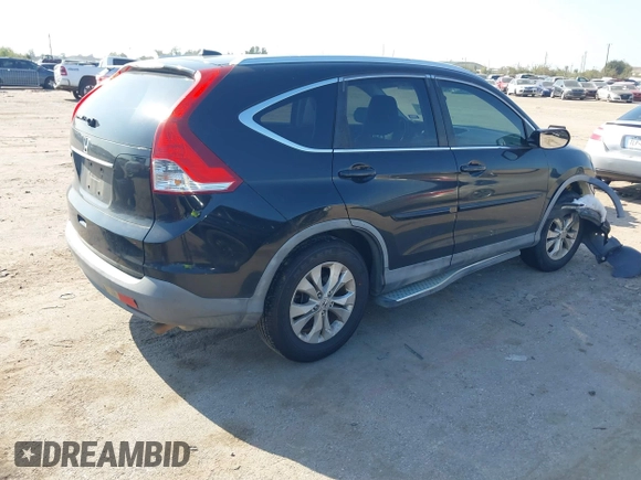 2012 Honda CR-V EX-L with VIN JHLRM3H75CC000676, listed as a IAAI auction lot 40851787 with 162,855 mi miles. Bid and sale history available at carsss.com. Image 4.